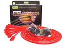 (image for) 409 Spiro-Pro 10.4mm Ignition Wire Set Spiro-Wound 90 deg. Universal Fit 8 cyl. Red