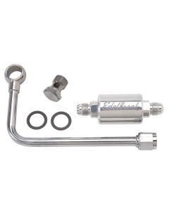 (image for) #EDL8131 3/8" HARD FUEL LINE WITH -6 B-NUT & POLISHED FILTER - Click Image to Close