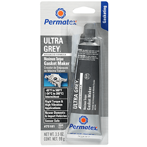 (image for) #P82194 Permatex Ultra Grey - Rigid High Torque RTV Silicone