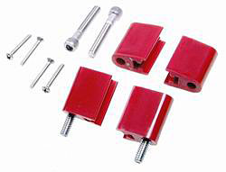 (image for) #T42725 S/B BRACKET , VERTICAL RED 4PC