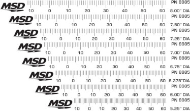 (image for) MSD8985 TIMING TAPES FOR HARMONIC BALANCERS