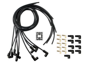 (image for) UNI BLACK CERAMIC 90 BOOTS WIRE KIT- BLACK