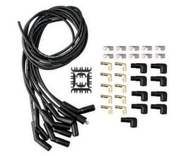 (image for) UNI BLK CERAMIC 135 BOOTS WIRE KIT - BLACK - Click Image to Close