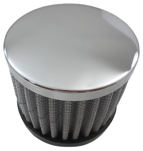 (image for) #R9308 Chrome Push-In Filter Breather