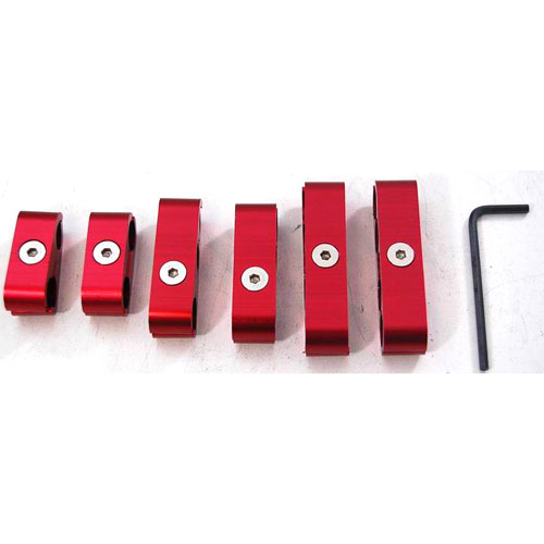(image for) #R9570RED BILLET PRO STYLE WIRE SEPARATORS FOR 8 OR 9MM WIRE