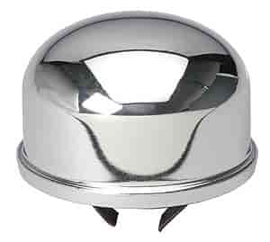 (image for) CHROME PUSH-IN BREATHER CAP - 2 3/8" DIAMETER