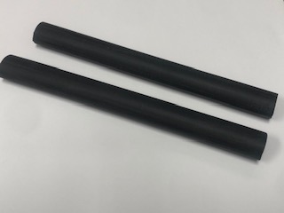 (image for) 6-4 AWG BLACK SHRINK TUBE 6" - 2PC RELEASING GEL