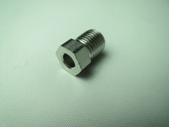 (image for) #BQ5555SS 3/8-24 -3/16 TUBE NUT MALE SS