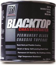 (image for) FLAT BLACK BLACKTOP CHASSIS PAINT 8 OZ