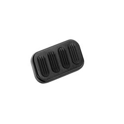 (image for) Billet Aluminum Brake Pedal Pad; Midnight Series BlacK