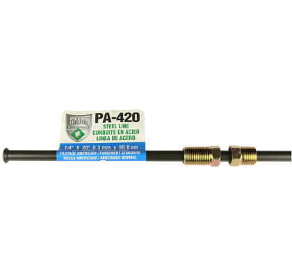 (image for) Domestic Poly-Armour PVF Steel Brake Line 1/4 x 20