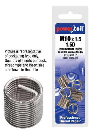 (image for) M5 X .8 INSERT 10 PC