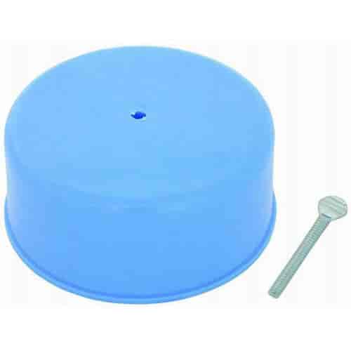 (image for) PLASTIC CARB COVER - 5 1/8" NECK (BLUE) - Click Image to Close
