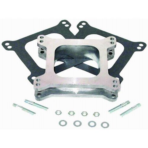 (image for) #R2081 HOLLEY 2" OPEN PORT CARBURETOR SPACER - Click Image to Close