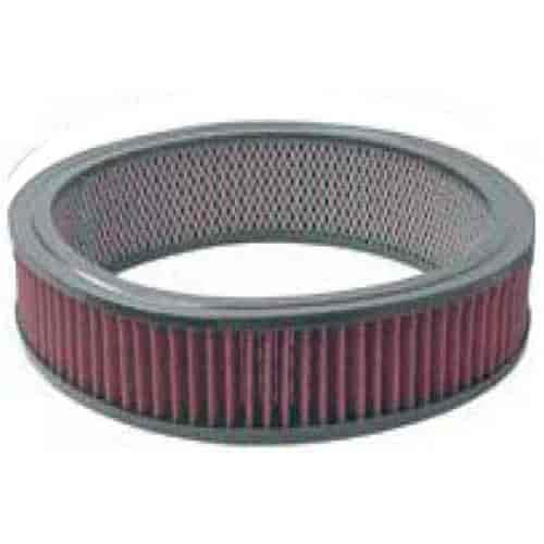 (image for) S2120 14" x 3" Round Washable Element with "Red" Color - Click Image to Close