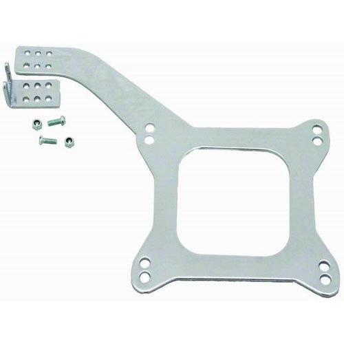 (image for) #R2333 Chrome Holley / AFB Carburetor Linkage Plate - Click Image to Close