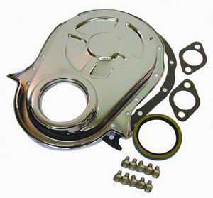 (image for) #R4935 CHROME CHEVY 396-454 TIMING CHAIN COVER