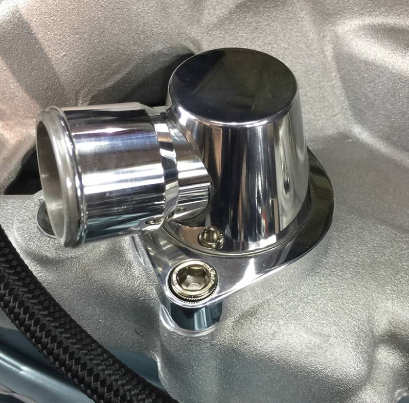 (image for) 1964-79 PONTIAC SWIVEL WATER NECK POL ALUMINUM