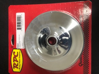 (image for) R8947 CHROME EARLY GM DOUBLE GROOVE POWER STEERING PUMP PULLEY - Click Image to Close