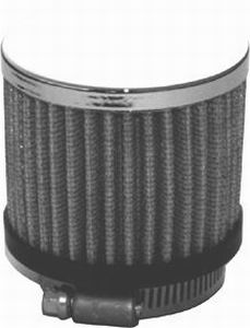 (image for) #R9309 Chrome Clamp-On Filter Breather - 1 1/2" Hole - Click Image to Close