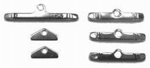 (image for) #R9642 Chrome SB Ford 260-351W Valve Cover Spreader Bars - Click Image to Close