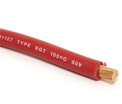 (image for) 1/0 WIRE RED PER FOOT - Click Image to Close