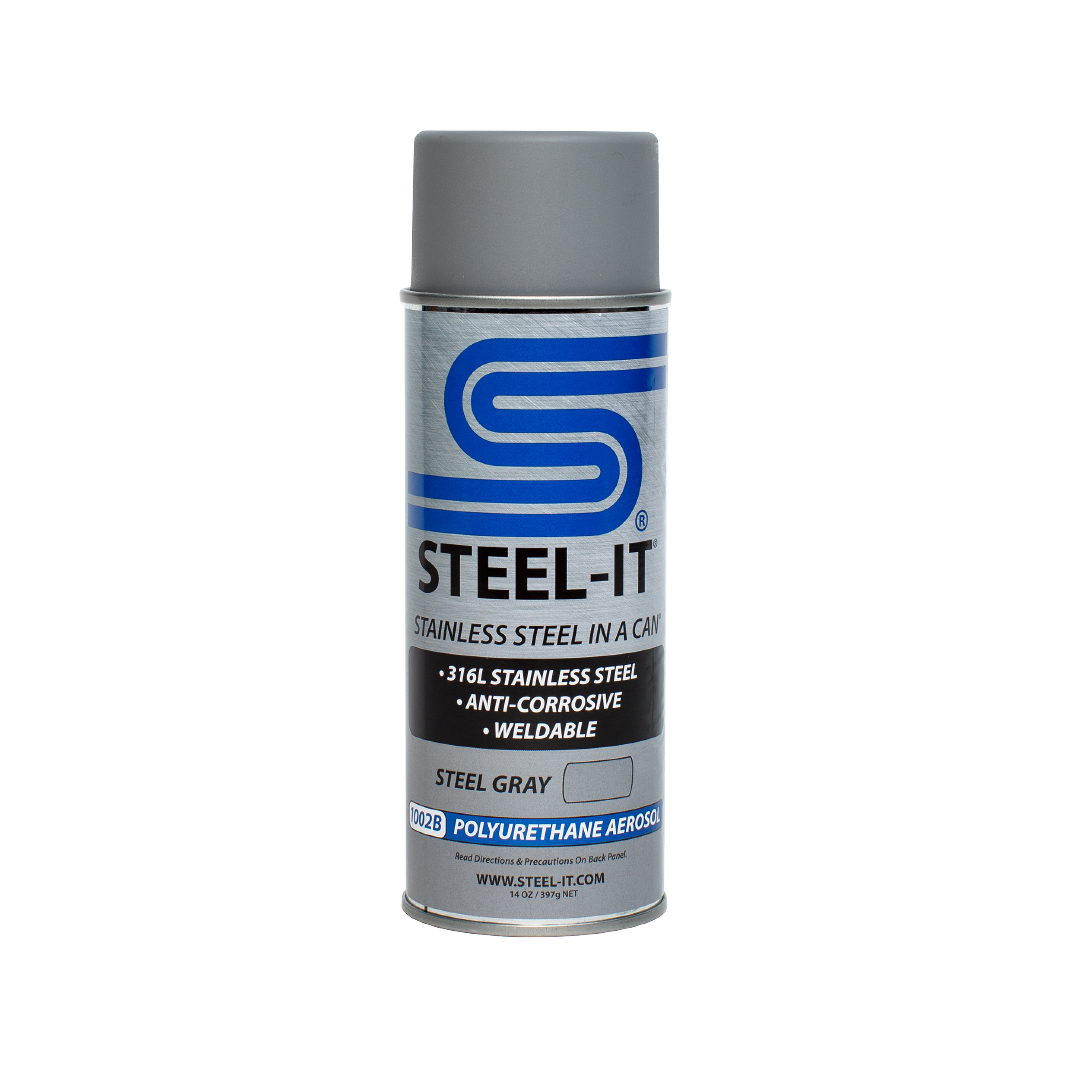 (image for) STEEL GRAY POLYURETHANE AEROSOL 14OZ