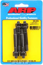 (image for) 1" CARB STUD KIT 4PC 2.7 OAL BLACK - Click Image to Close