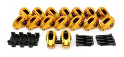 (image for) Rocker Arms, Ultra Gold ARC, Pedestal Mount, Full Roller, Aluminum, 1.72 Ratio, Chevy, LS1, LS2, LS6, Set of 16