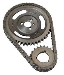 (image for) COMP2100 Timing Chain and Gear Set, Magnum Double Row, Billet Steel Crankshaft Sprocket, Cast Iron Camshaft Gear, Chevrolet, V6, V8 Small Block Gen I, Set