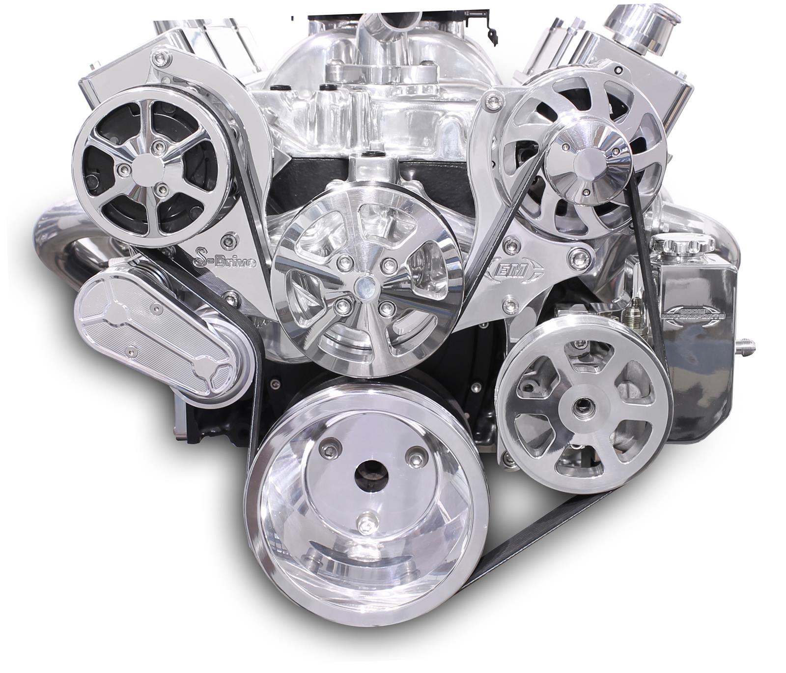 (image for) SERP PULLEY KIT SBCHEV BILET RSV POLISH