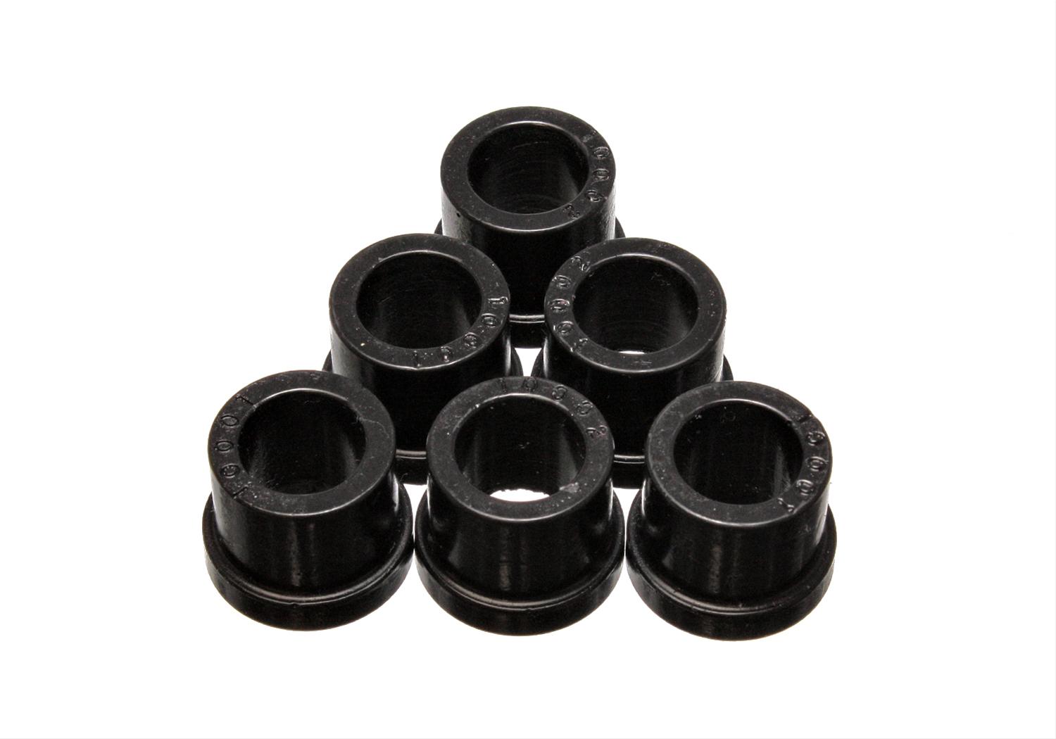 (image for) Bushings, Rack and Pinion, Polyurethane, Black, Ford, Set of 3 MUSTANG II 1974-78