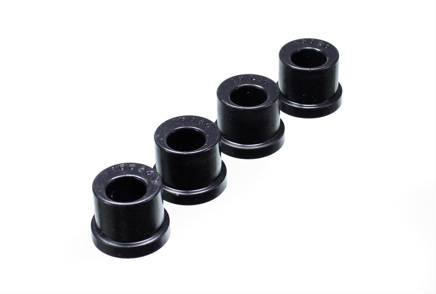 (image for) Bushings, Rack and Pinion, Offset, Polyurethane, Black, Ford, Set of 4