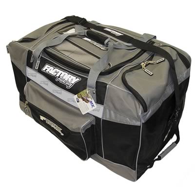 (image for) Factory Racing Gear Bag SILVER - Click Image to Close
