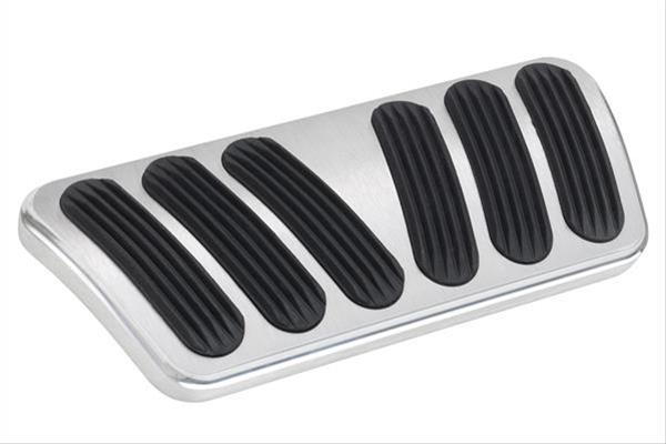(image for) Billet Aluminum Curved Automatic Brake Pedal Pad - Click Image to Close