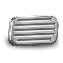 (image for) Pedal Pad, Brake, Aluminum, Natural, Automatic Transmission, Uni - Click Image to Close