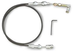 (image for) 48" UNIVERSAL BLACK HOUSING THROTTLE CABLE - Click Image to Close