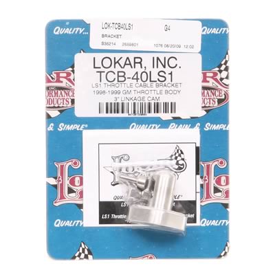 (image for) LOKAR Throttle Cable Bracket - Click Image to Close