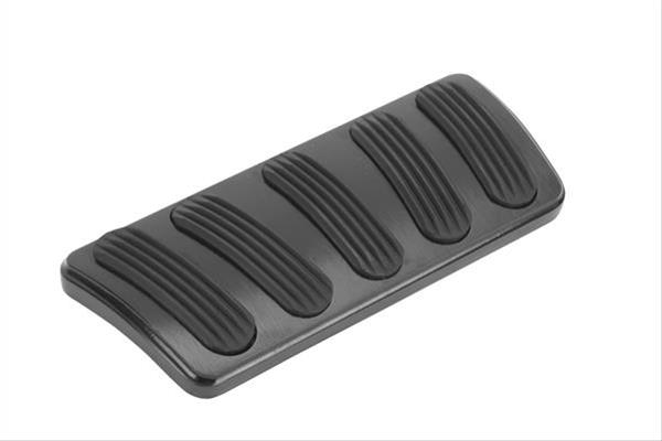 (image for) Billet Aluminum Curved Automatic Brake Pedal Pad - Click Image to Close