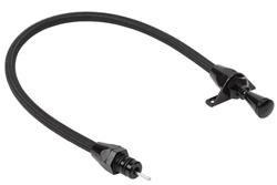 (image for) 4L80E FIREWALL MOUNT - Midnight Series Hi-Tech Flexible Braided Stainless Transmission Dipstick - Click Image to Close