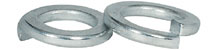(image for) SPLIT LOCK WASHER METRIC CLEAR ZINC - Click Image to Close