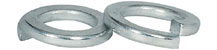 (image for) SPLIT LOCK WASHER METRIC CLEAR ZINC