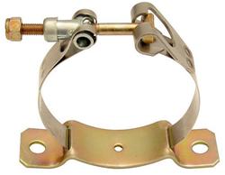 (image for) Mounting Bracket, Overflow Tank, Clamp Mount, 2 in., Steel, Zinc Plated, Each - Click Image to Close