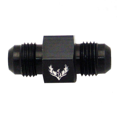(image for) FLARE UNION ADAPTER WITH PORT DASH 3 WITH 1/8 PORT BLK