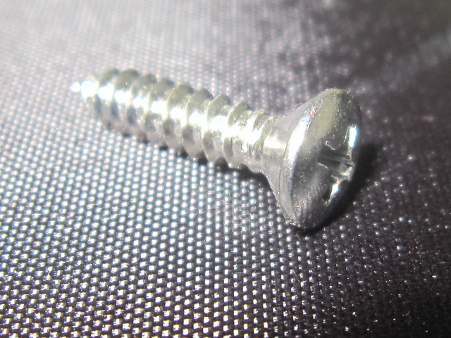(image for) #6 PHILLIPS OVAL HEAD SELF TAPPING SS SCREW