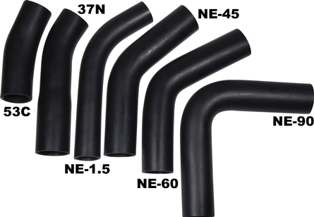 (image for) #TANK-NE-45 2" ID x 45 Degree Fuel Filler Hose - Click Image to Close