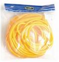 (image for) Convoluted Tubing, Plastic, yellow, 1/2 in. Diameter, 7 ft. Long