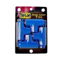 (image for) Convoluted Tubing, Split Loom T-Kit, blue, Accepts 1/4 in./3/8 i - Click Image to Close