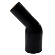 (image for) 1/2 - 5/8 45 Degree Elbow Reducer Coupler Silicone black