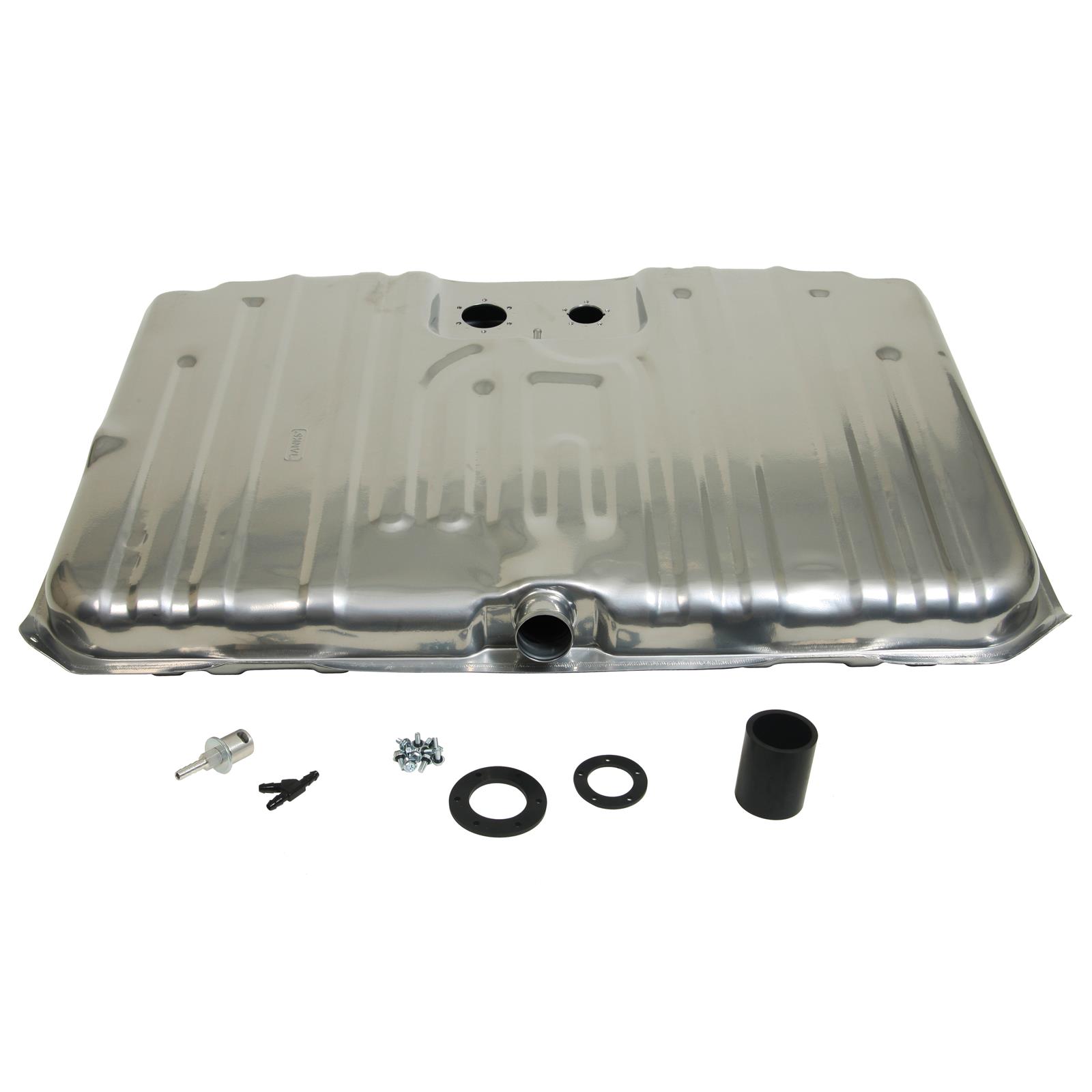 (image for) EFI Fuel Tank, Steel, Silver Powdercoated, 20 Gallons